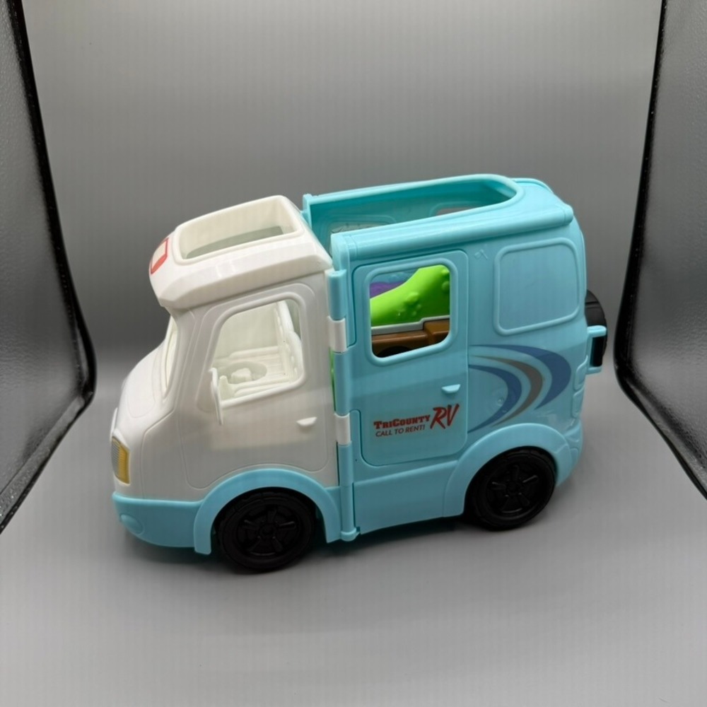 Fisher Price Little People Disney Toy Story 4 RV Camper 2015 NO PEOPLE-EUC